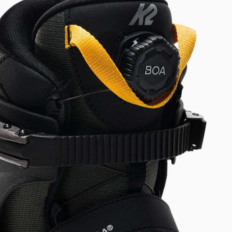 Pánske kolieskové korčule K2 F.I.T. 80 Boa sivé 30G0315 5