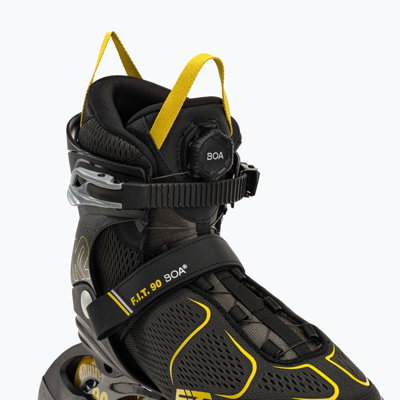 Pánske kolieskové korčule K2 F.I.T. 90 Boa black 30G0815 5