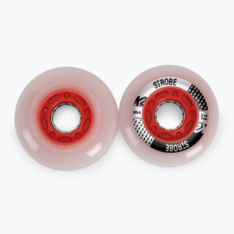K2 Strobe 72mm/85A kolieska na kolieskové korčule 2 ks biele 30G3130/11 2