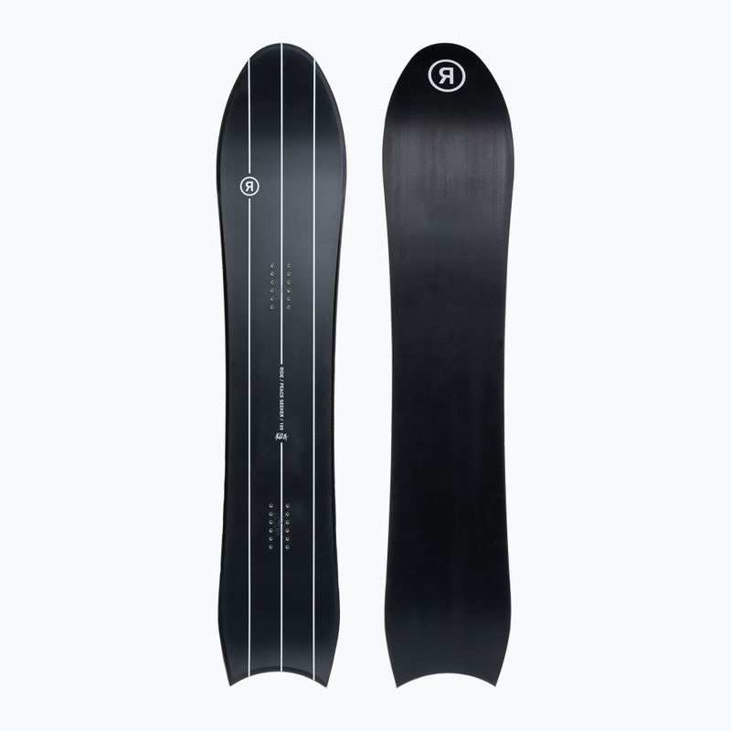 Snowboard RIDE Peace Seeker čierno-biely 12G29