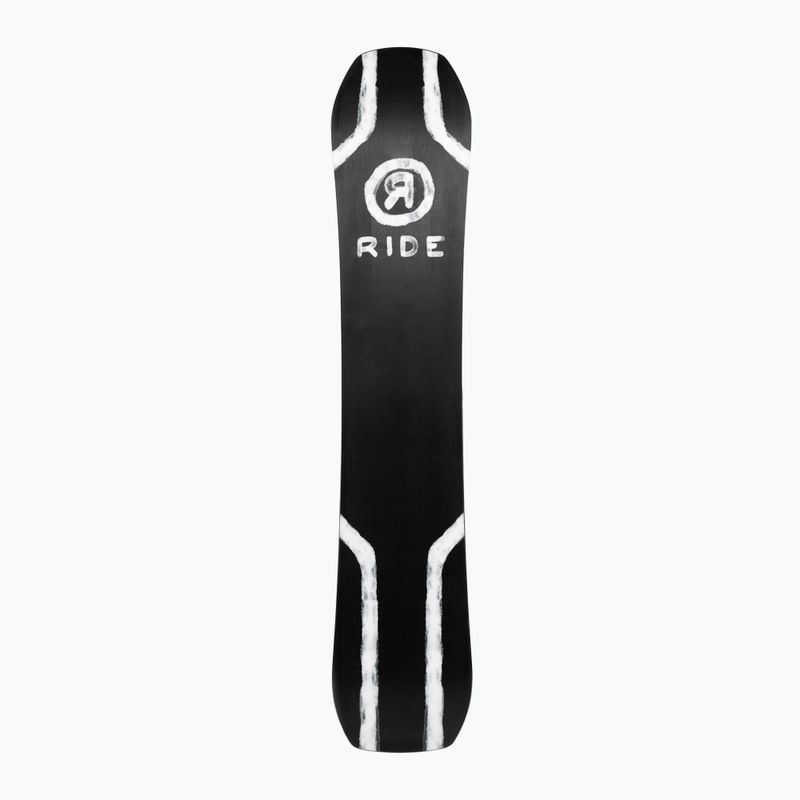 Snowboard RIDE Smokescreen čierno-biely 12G24 4