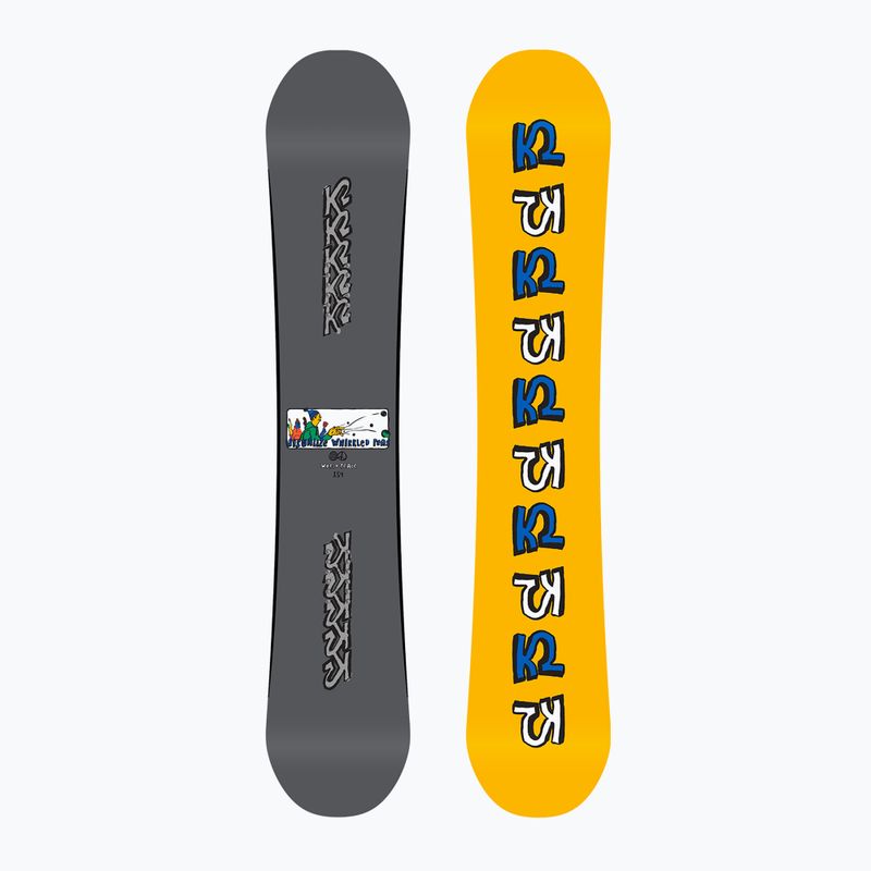 K2 World Peace sivo-žltý snowboard 11G0043/1W