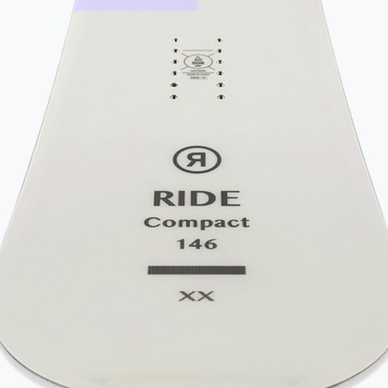 Dámsky snowboard RIDE Compact šedo-žltý 12G19 9