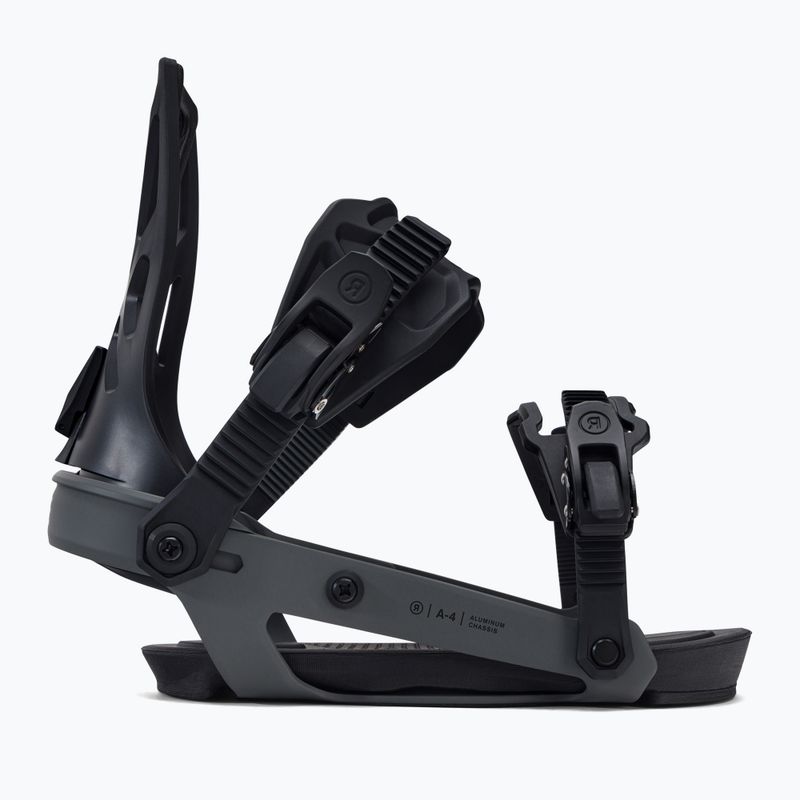 Pánske snowboardové viazanie RIDE A-4 black 12G16 2