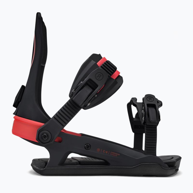 Pánske snowboardové viazanie RIDE C-6 black-red 12G15 2