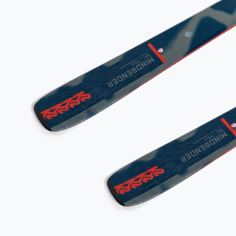 K2 Mindbender 90C sivomodré lyže 10G0104.101.1 8