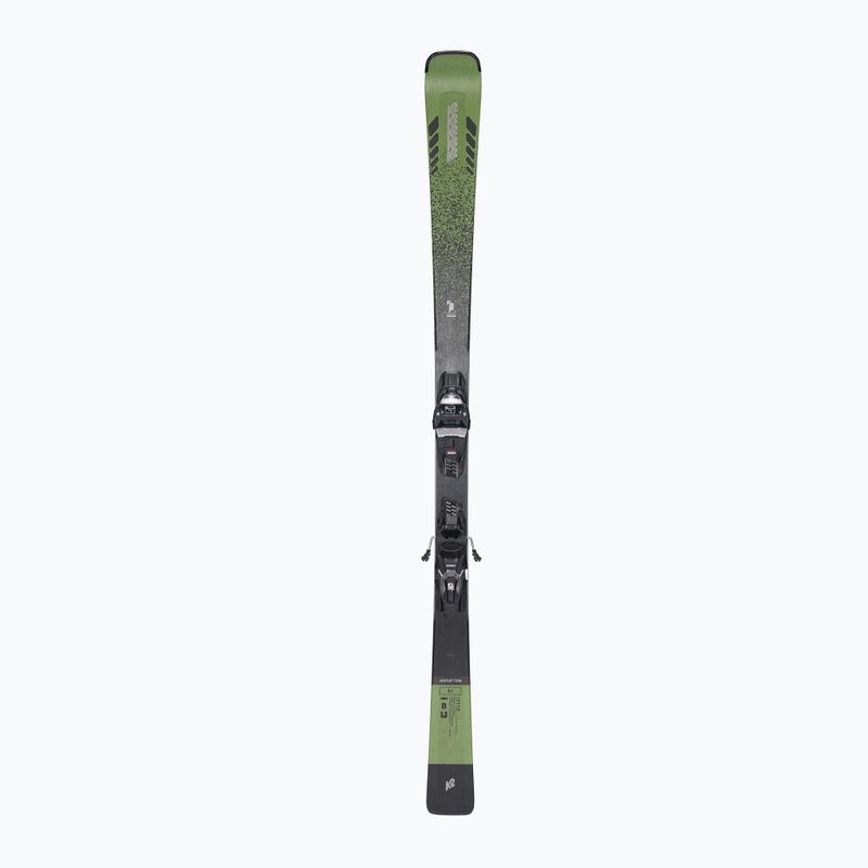 K2 Disruption SC + M3 11 Compact zjazdové lyže zelené 10G0003.142.1 10