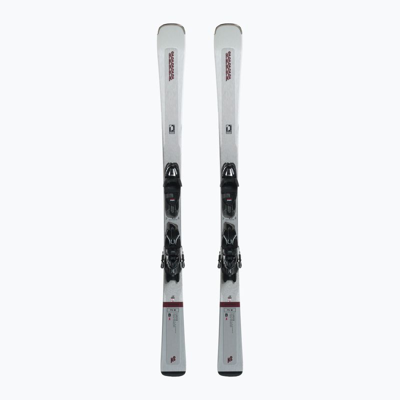 Dámske zjazdové lyže K2 Disruption 75 W + 10 Quikclik Free white 10G0408.173.1