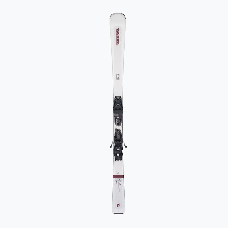 Dámske zjazdové lyže K2 Disruption 75 W + 10 Quikclik Free white 10G0408.173.1 10