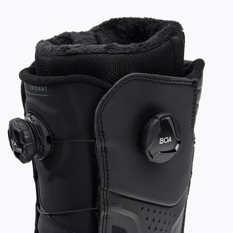 Pánske snowboardové topánky RIDE Trident čierne 12G2 9