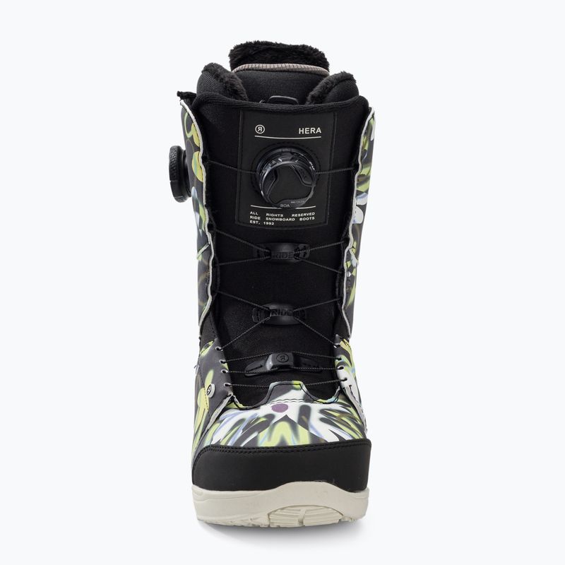 Dámske snowboardové topánky RIDE Hera čierno-zelené 12G216 3