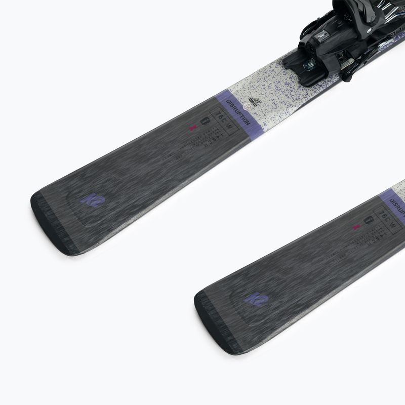 Dámske zjazdové lyže K2 Disruption 76C W + 10 Compact Quikclik Free purple 10G0406.143.1 9