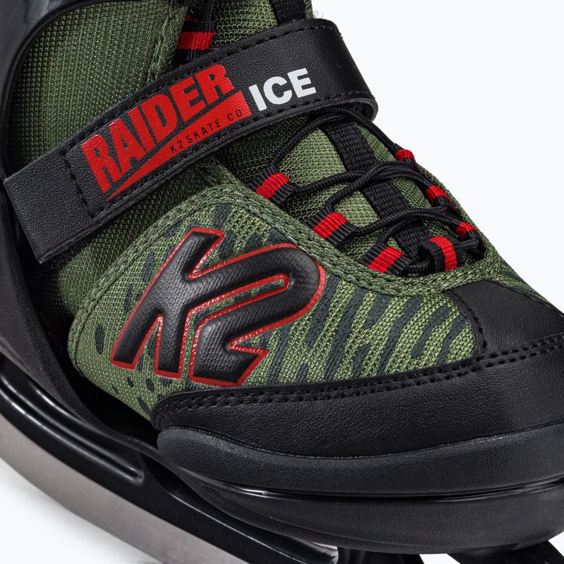Detské korčule K2 Raider Ice zelené 25G0110/11 5