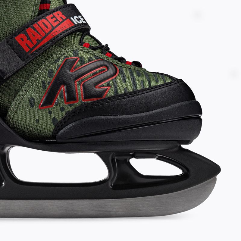 Detské korčule K2 Raider Ice zelené 25G0110/11 7