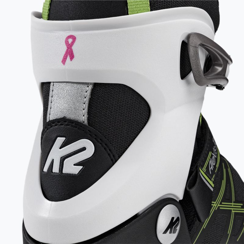 Dámske korčule K2 Alexis Ice W black/green 8