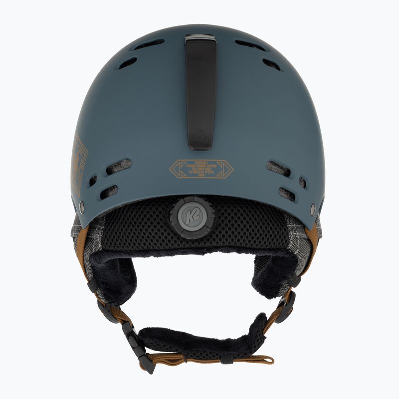 Lyžiarska prilba K2 Thrive dark teal 3