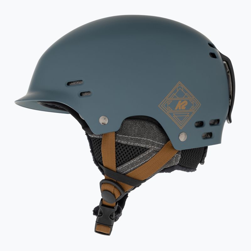 Lyžiarska prilba K2 Thrive dark teal 5