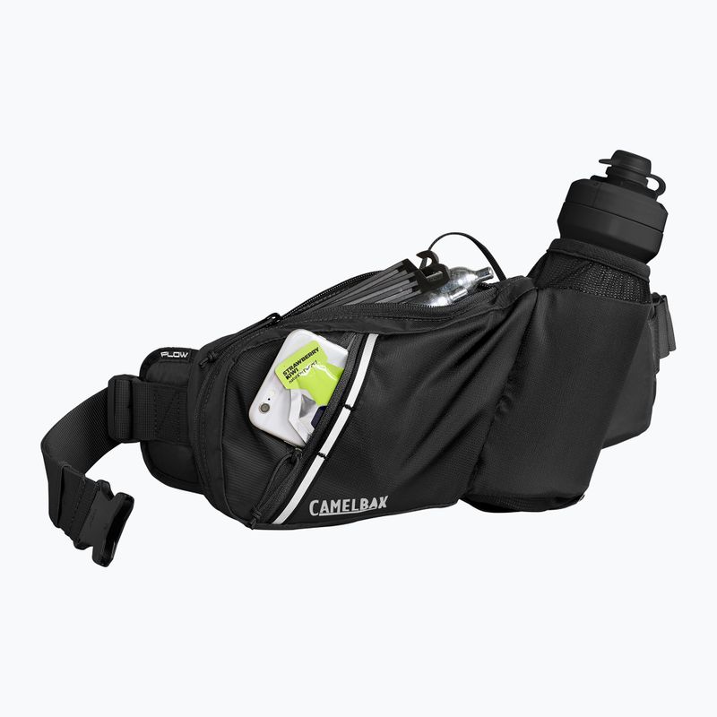 Cyklistická ľadvinka CamelBak Podium Flow s 620 ml fľašou čierna 3