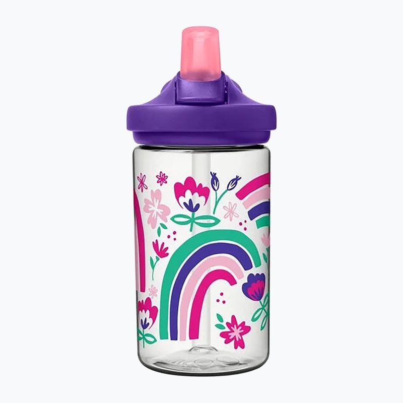 Cestovná fľaša dziecięca CamelBak Eddy+ 400 ml rainbow floral 2