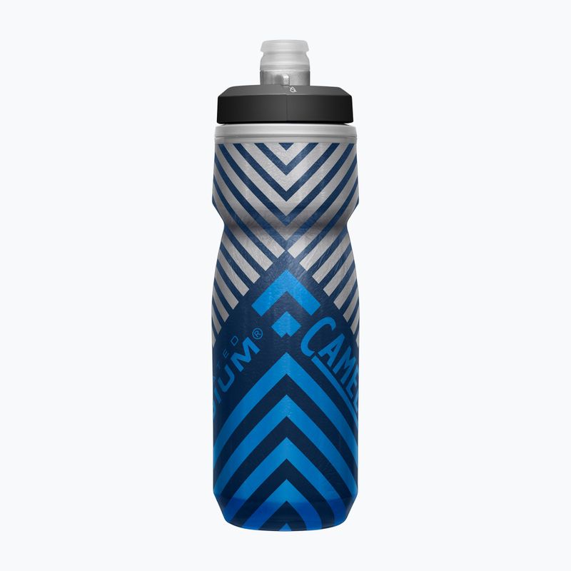 Cyklistická fľaša CamelBak Podium Chill 620 ml s námorníckym/ modrým pruhom 2