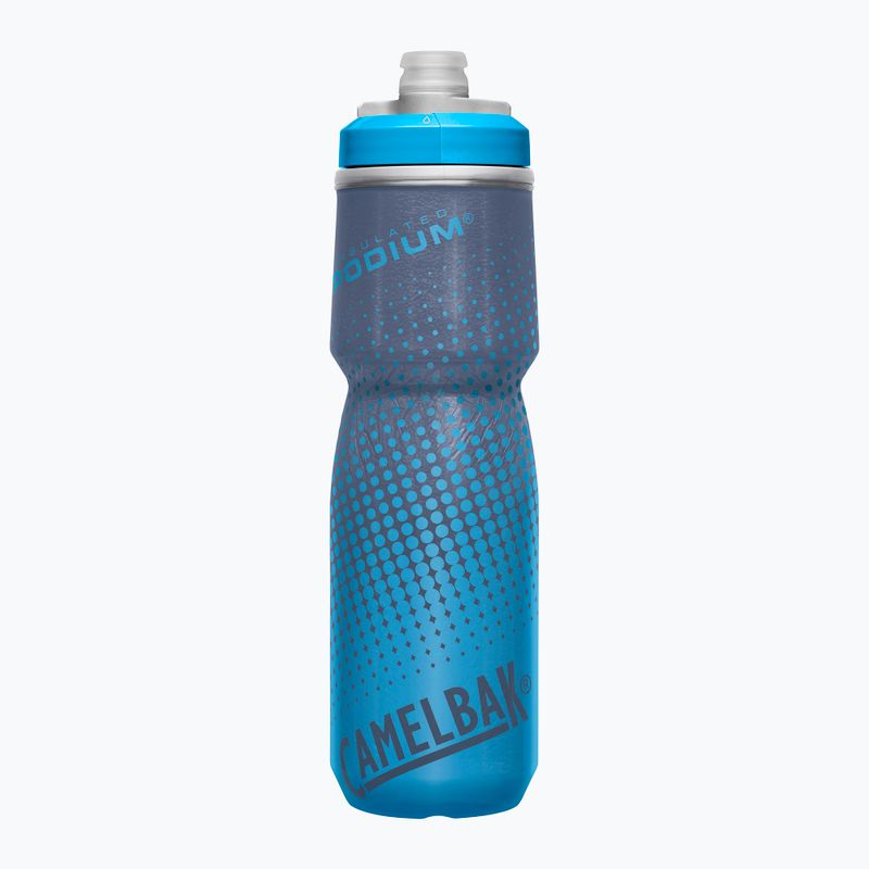 Cyklistická fľaša CamelBak Podium Chill 710 ml modrá bodka