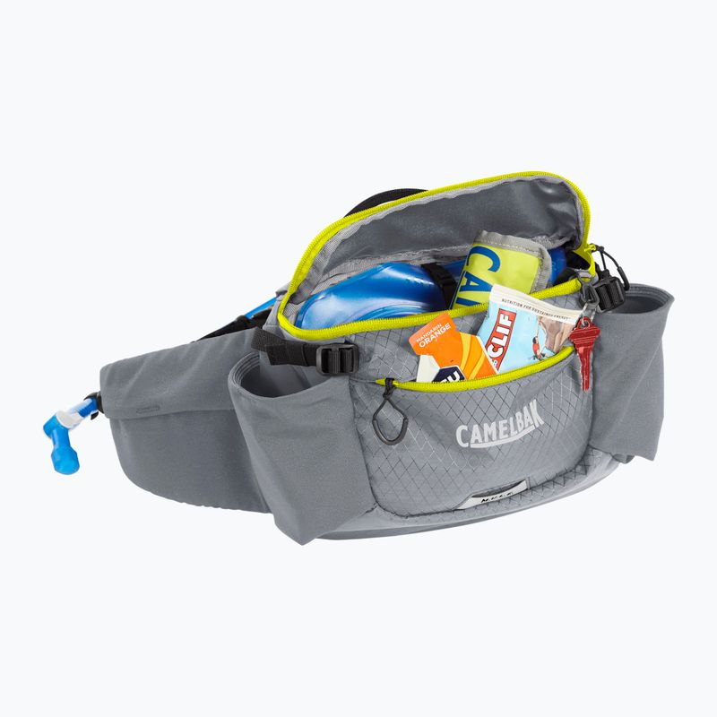 Cyklistická kapsa CamelBak M.U.L.E. 5 Waist Pack 1,5 l gunmetal/ lime bike 8