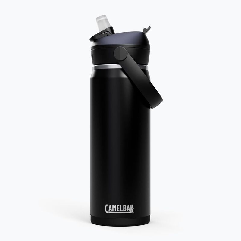 Cestovná fľaša Camelbak Thrive Flip Straw Insulated SST 590 ml black