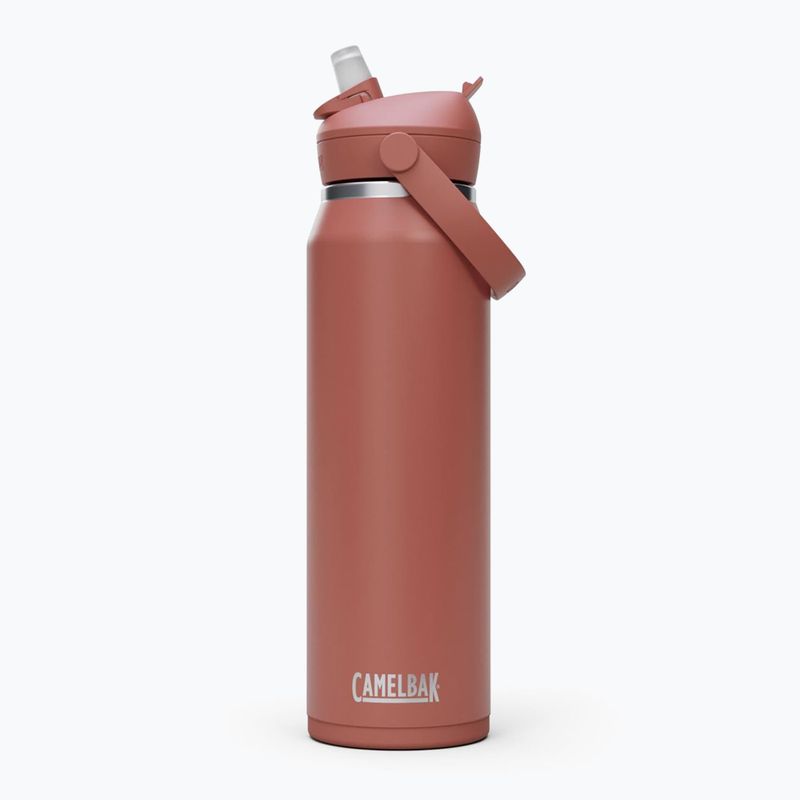 Cestovná fľaša Camelbak Thrive Flip Straw Insulated SST 950 ml sierra red