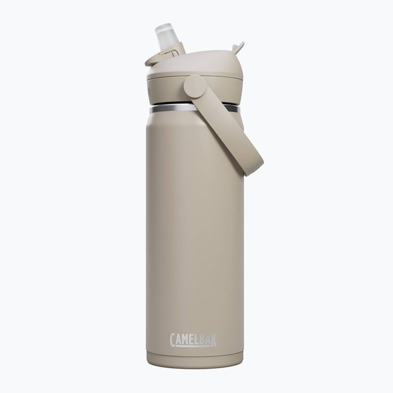 Cestovná fľaša Camelbak Thrive Flip Straw Insulated SST 590 ml stone