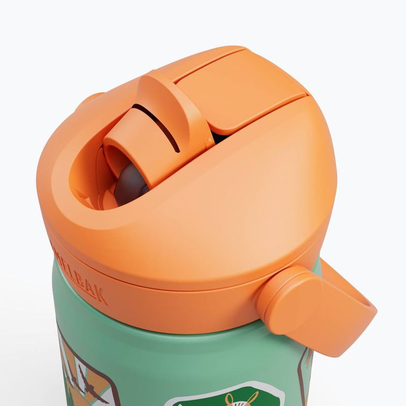 Termofľaša CamelBak Thrive Flip Straw Kids Insulated SST 350 ml camp badges 3