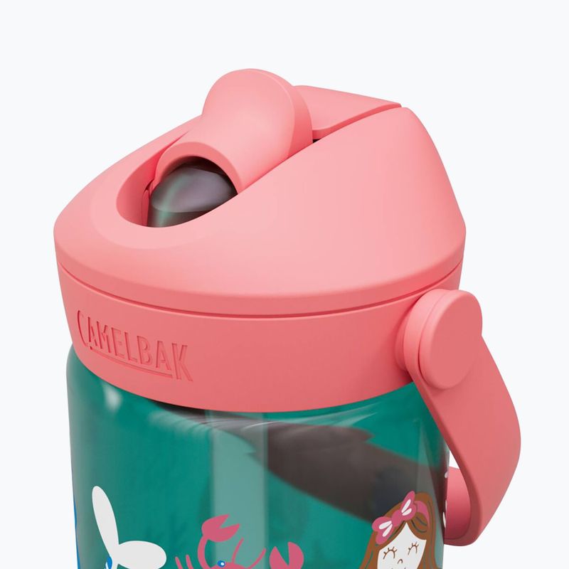 Cestovná fľaša CamelBak Thrive Flip Straw Kids 400 ml mermaid friends 4