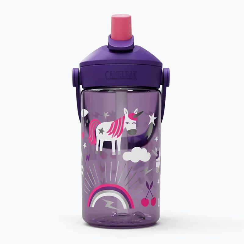 Cestovná fľaša CamelBak Thrive Flip Straw Kids 400 ml unicorn party 2