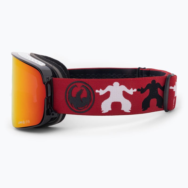 Lyžiarske okuliare Dragon NFX2 black/red 40458-023 5