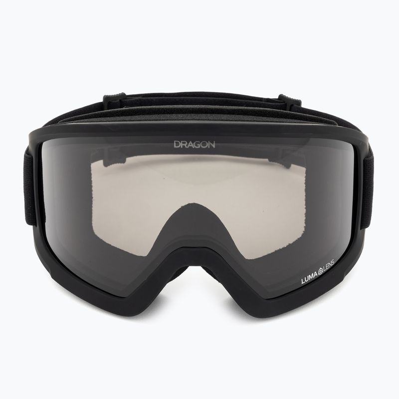 Lyžiarske okuliare DRAGON DX3 L OTG blackout/lumalens dark smoke 2