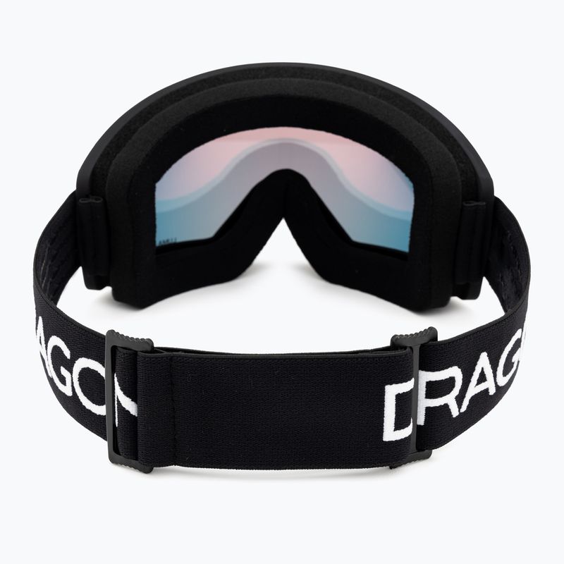 Lyžiarske okuliare DRAGON DX3 L OTG black/lumalens red ion 3