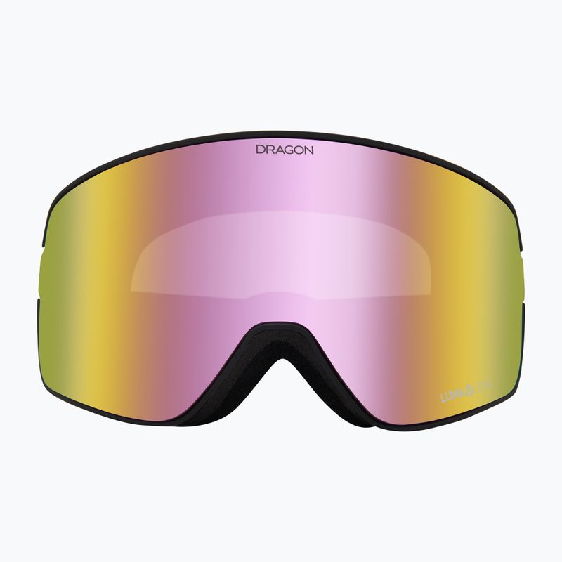 Lyžiarske okuliare DRAGON NFX2 forest bailey signature/lumalens pink ion/midnight 7