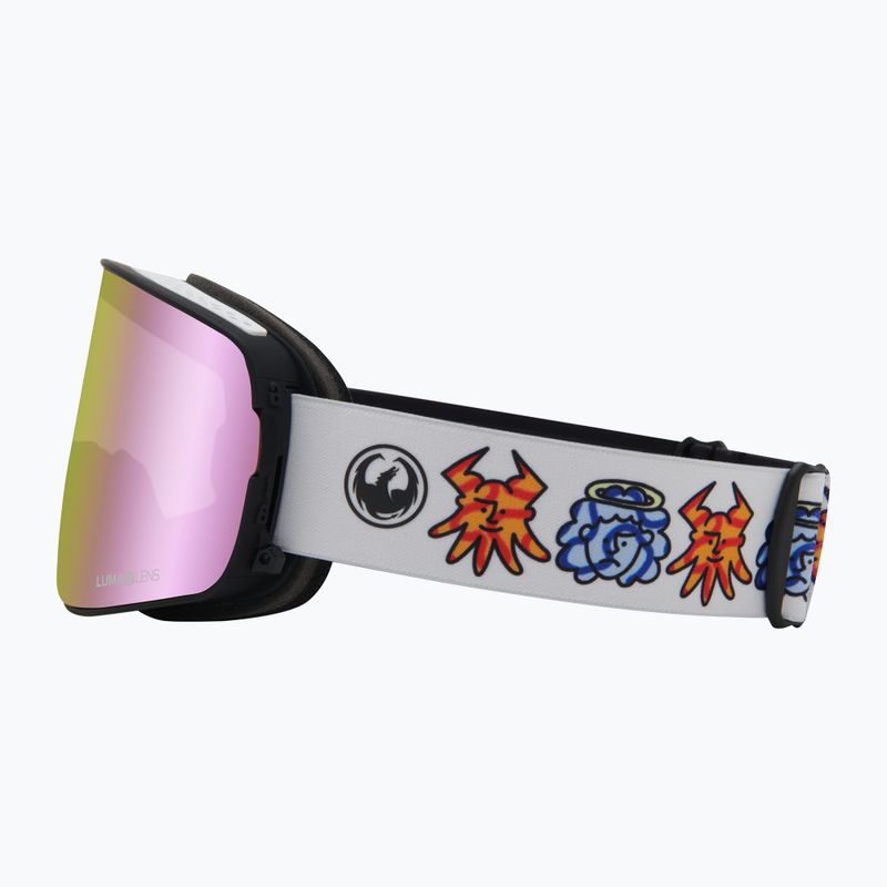 Lyžiarske okuliare DRAGON NFX2 forest bailey signature/lumalens pink ion/midnight 9
