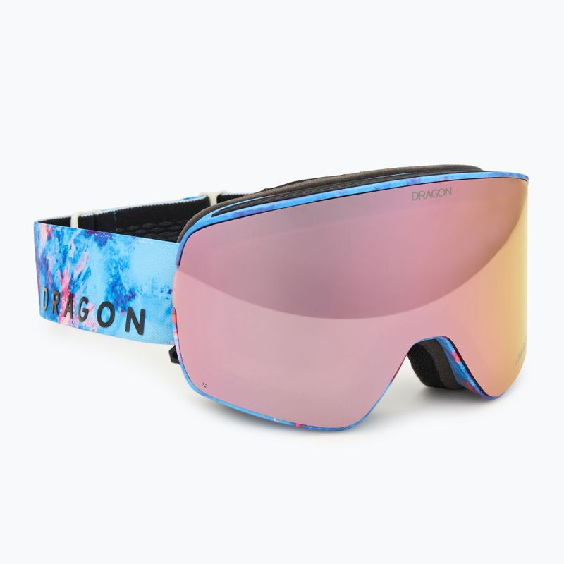 Lyžiarske okuliare DRAGON NFX2 predator/lumalens rosegold ion+lumalens midnight 2