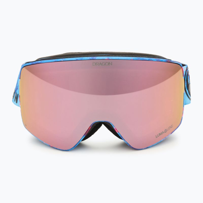 Lyžiarske okuliare DRAGON NFX2 predator/lumalens rosegold ion+lumalens midnight 3