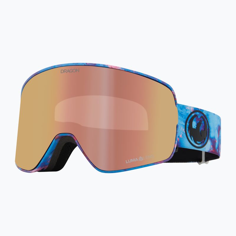 Lyžiarske okuliare DRAGON NFX2 predator/lumalens rosegold ion+lumalens midnight 6