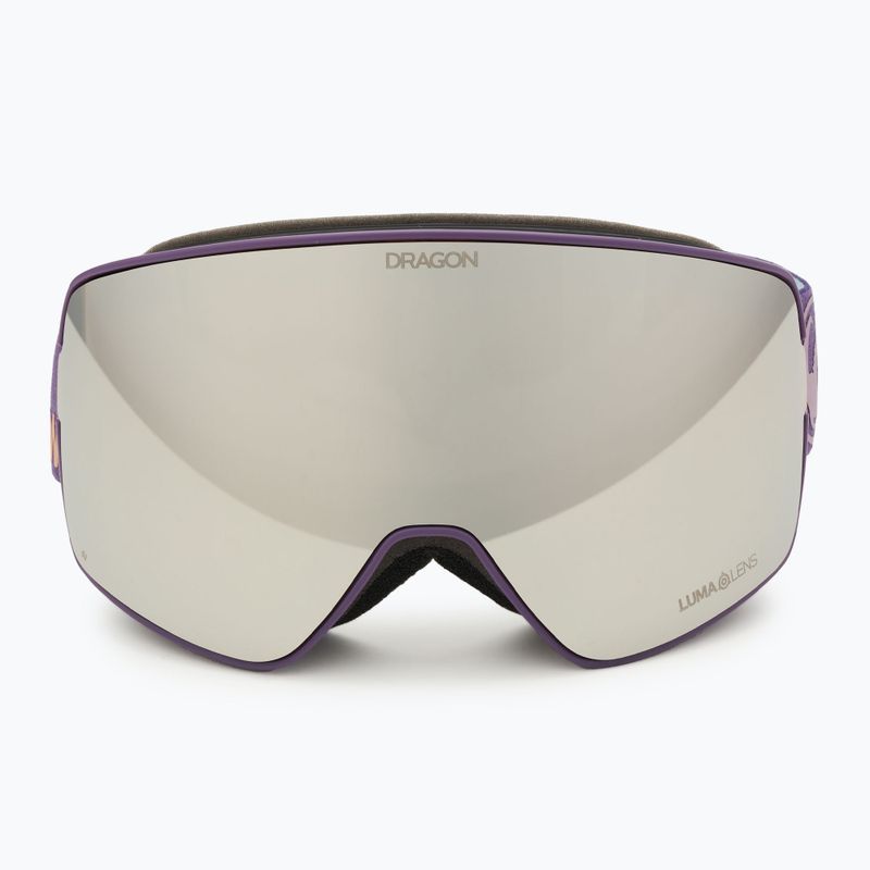 Lyžiarske okuliare DRAGON NFX2 deep plum/lumalens silver ion+lumalens voilet 3