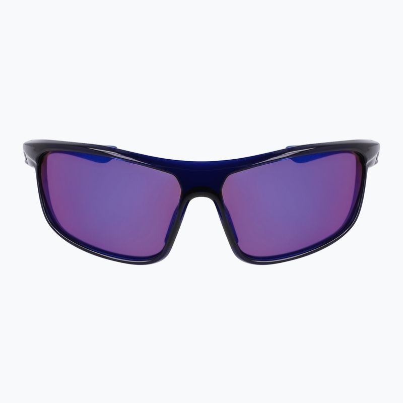 Slnečné okuliare Nike Windtrack Run E midnight navy/ road tint/ blue mirror 2