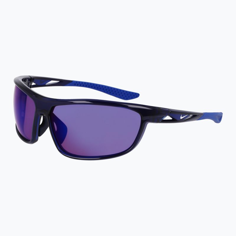 Slnečné okuliare Nike Windtrack Run E midnight navy/ road tint/ blue mirror 3