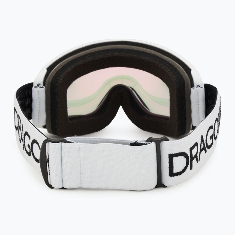 Lyžiarske okuliare DRAGON DXT OTG white/lumalens pink ion 3