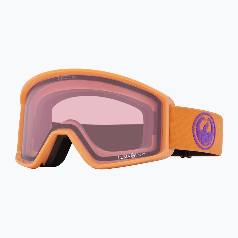 Lyžiarske okuliare DRAGON DXT OTG apricot/lumalens light rose 5