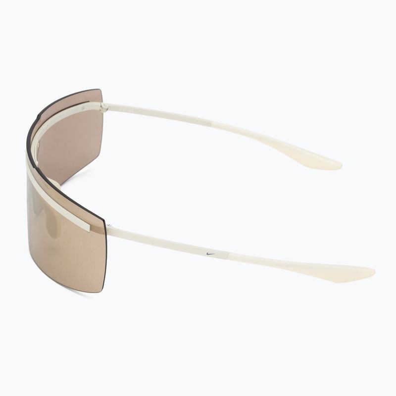 Slnečné okuliare Nike Echo Shield M matte coconut milk/gold mirror 4
