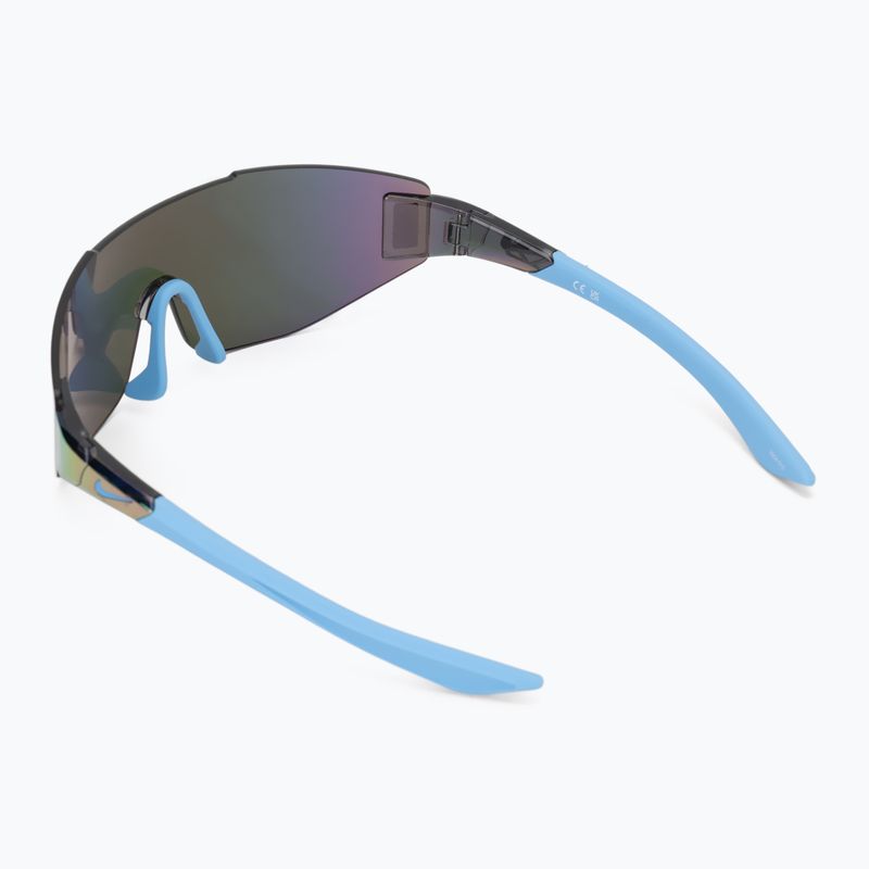 Slnečné okuliare Nike Athena Edge university blue/magenta mirror 2