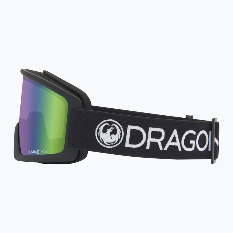 Lyžiarske okuliare DRAGON DX3 L OTG black/lumalens green ion 3
