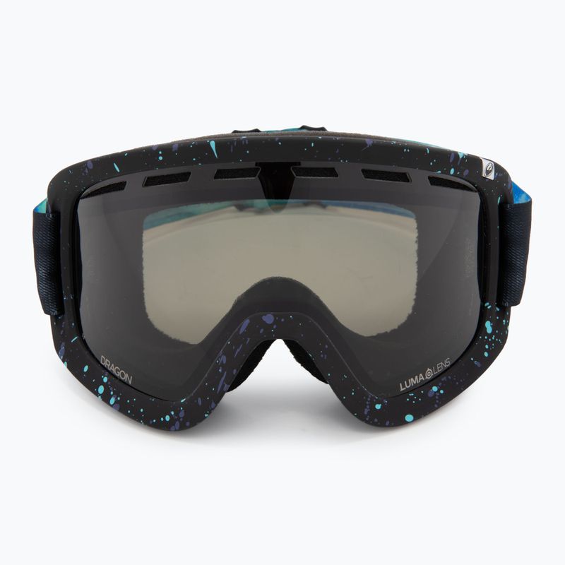 Lyžiarske okuliare DRAGON D1 OTG rattle can/lumalens dark smoke/lumalens flash blue 3