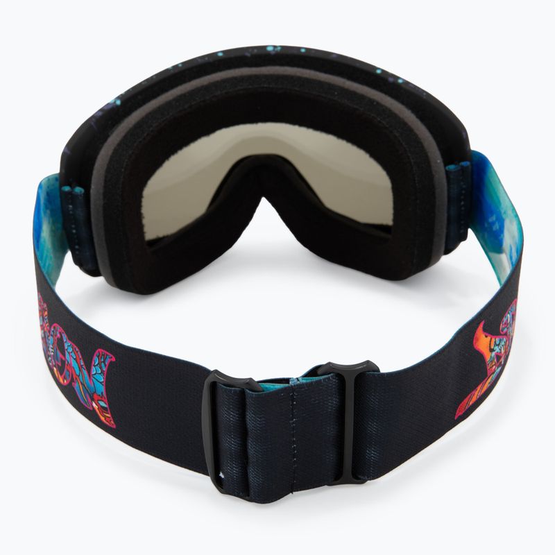 Lyžiarske okuliare DRAGON D1 OTG rattle can/lumalens dark smoke/lumalens flash blue 4